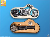 Harley Wristwatch + Motorcycle Box
