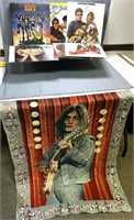 Vintage Albums & Lennon Tapestry See Photos for