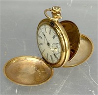 Antique 15J Waltham 'Hunter Case' GF Pocket Watch