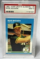 Graded Mark McGwire Baseball Card See Photos for