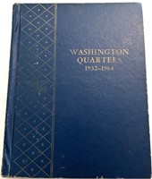 Washington Quarter Album w/83 silver quarters