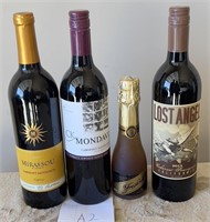 LOT OF 4 BOTTLES - (A2) SEE PICS FOR DETAILS