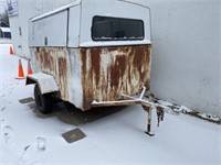 PULL BEHIND ENCLOSED UTILITY TRAILER