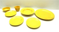 Vintage Fiesta Yellow Dishes