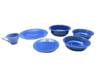 Fiesta Blue Dishes