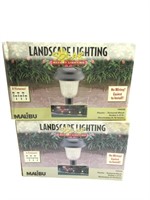 2 Boxes Solar Landscape Lighting