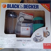 Black & Decker Esspresso Mio Set in Box