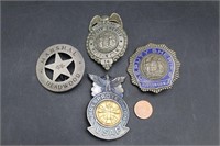 Vintage Officer & Fireman Pins