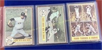 (3) 1962 Topps Baseball cards  #235  #236  #315