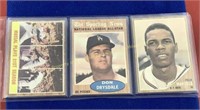 (3) 1962 Topps Baseball cards  #317  #398  #436