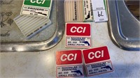 CCI primers- 3 boxes of magnum small pistol,