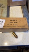 45 caliber-50 rounds
