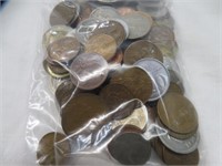 BAG OF ASSORTED COINS