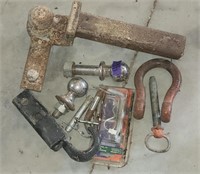 Hitch, ball hitches, clevis, pins