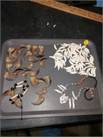 Claws and teeth for jewelry making