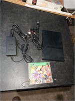 Ps2 w/cords 1 game no controllers