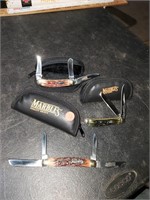 Marbles bone handle knife collection