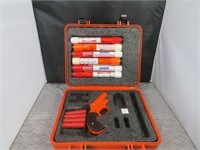 Flare gun w/ accessories, and case - PICK UP ONLY