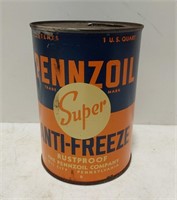 Pennzoil Anti-freeze quart can