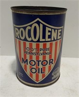 Rocolene Motor Oil quart can