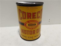 Coreco Motor Oil quart can
