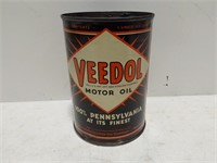 Veedol Motor Oil quart can