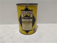 Cruiser Motor Oil quart can