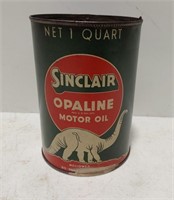 Sinclair Opaline Motor Oil quart can