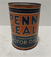 Penn Seal Motor Oil quart can