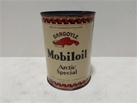 Mobiloil Arctic Special quart can