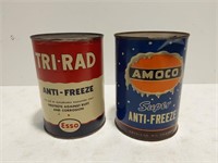 (2) Anti-freeze quart cans