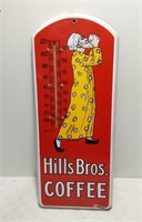 Hills Bros. Coffee porcelain thermometer