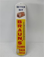 Braun's Bread tin thermometer