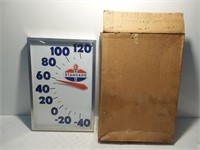 NOS Standard tin thermometer