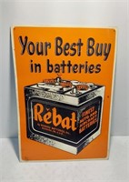 Rebat Batteries SST sign