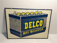 Delco Battery DST sign