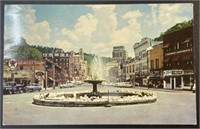 Vintage Crystal Fountain RPPC Stamped Postcard