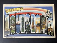 Vintage Louisiana Postcard