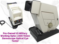 Optec 2300 Vision Stereoscope Optical Eye Tester