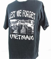 2 Vietnam Lest We Forget POW/MIA Shirts 2X