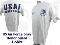 2 Military USAF Air Force Honor Guard T-Shirt L
