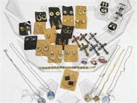35+ Vintage Fashion Earrings Rings Necklaces etc