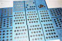 Approx 12$ Face Books of Jefferson Nickels, Wheat