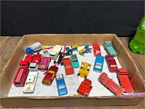 LOT OF 23 OLD MATCHBOX LESNEY CARS