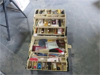 Tackle Box Filled w/Archery Supplies & Accessories