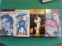 4 VHS Tapes Elvis Presley 1956 Love Me Tender New
