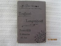 Book Der Kleine Toussaint Langenscheidt 1895