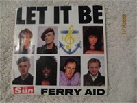 Record 7" Zeebrugge Ferry Disaster 1987 Let It Be
