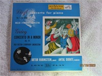Record Liszt In A Minor Grieg Concerto #1 1950