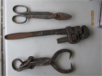 3 Vintage Metal Tools